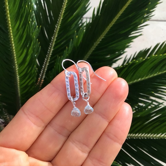 Aquamarine Sundance Charm Earrings - Picture 6 of 9